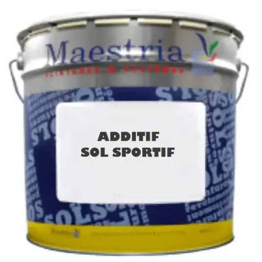 ADDITIF SOL SPORTIF – Additif antiglissance pour sol sportif et circulé