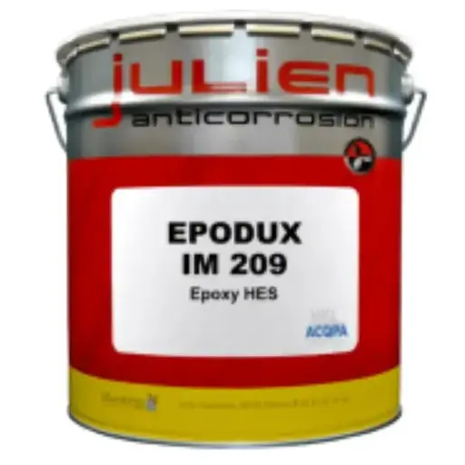 EPODUX IM 209 – Revêtement métal époxy immersion support humide eau mer et chimique