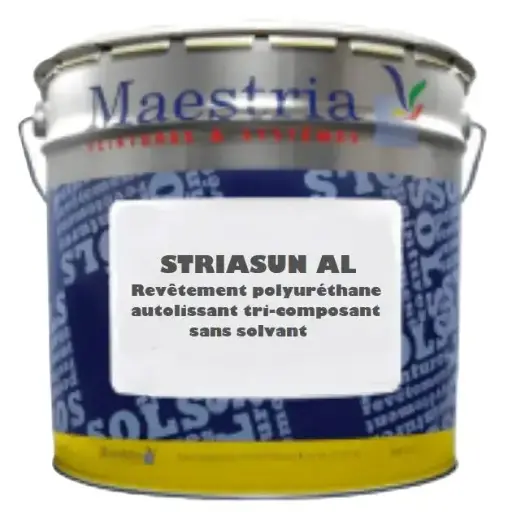 STRIASUN AL – Revêtement polyuréthane autolissant sol extérieur anti-UV