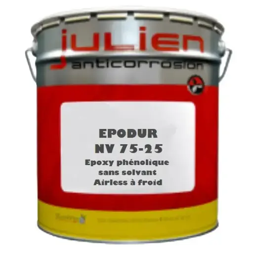 EPODUR NV 75-25 – Revêtement métal époxy novolaque milieux chimiques extrêmes cuves STEP