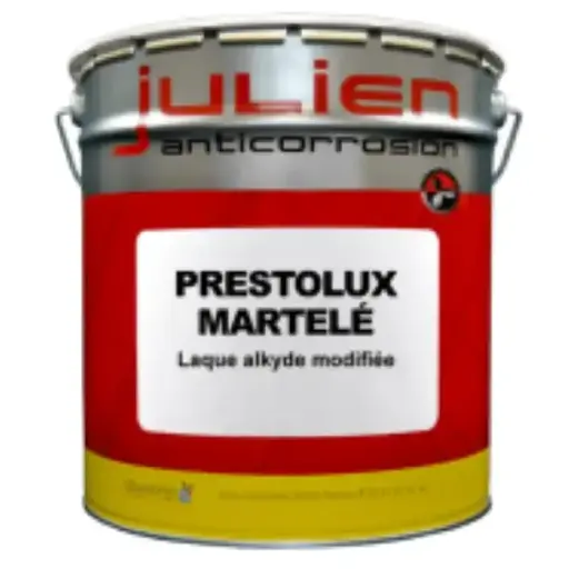 PRESTOLUX MARTELE GRIS – Laque martelée grise pour métal industriel 