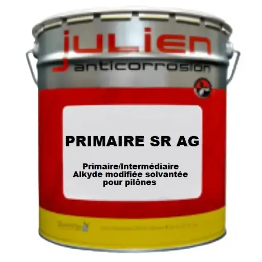PRIMAIRE SR AG – Primaire anticorrosion métal alkyde micacé antiglissant pylônes électriques charpentes galvanisé