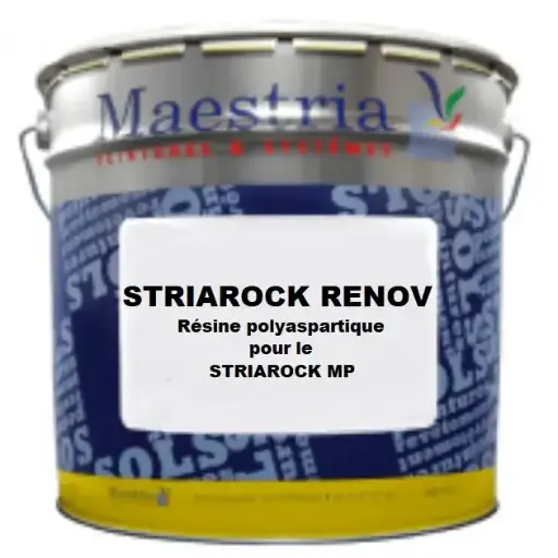 STRIAROCK RENOV – Résine polyaspartique sol pour rénovation moquette de pierre