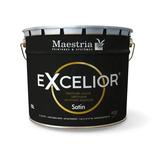EXCELIOR SATIN – Washable Satin Enamel Paint for Woodwork, Walls & Doors